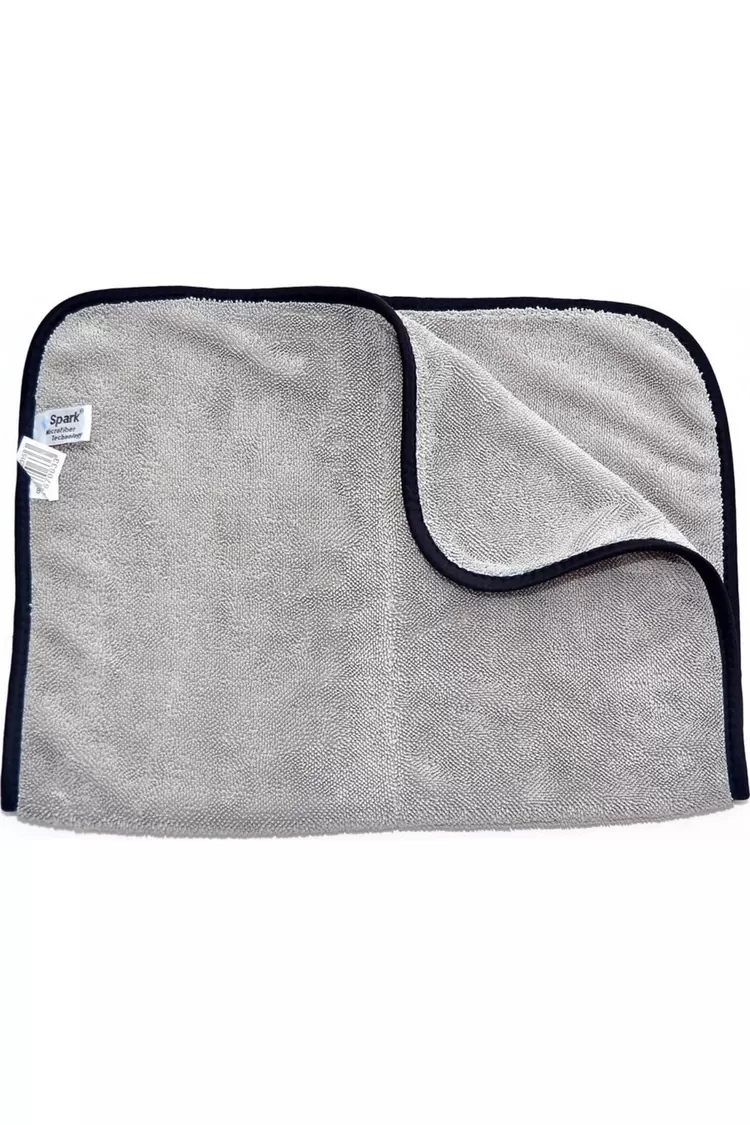Caribre - Mikrofiber Çift Taraflı Havlu Bez - 40x60 cm - Araç kurulama