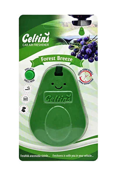 Caribre - Celfins Card Koku Forest Breeze - Standart - Araç içi koku