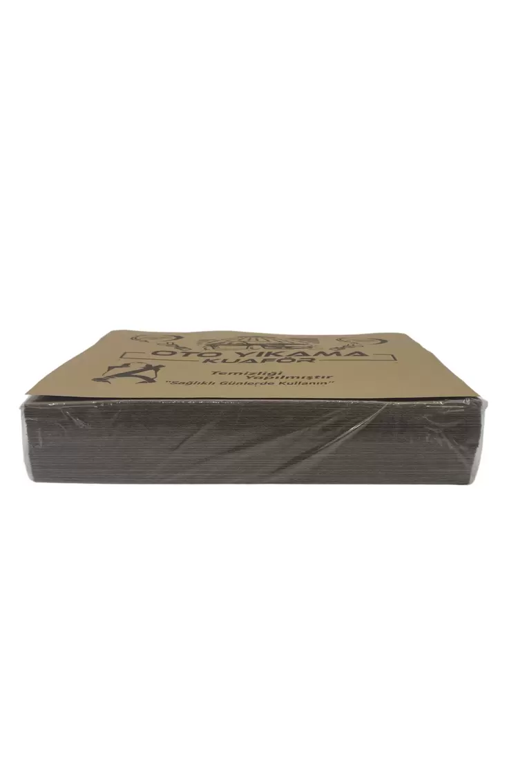 Caribre - Oto Kağıt Paspas Kraft - 110 gram 500 Adet - Araç içi koruma