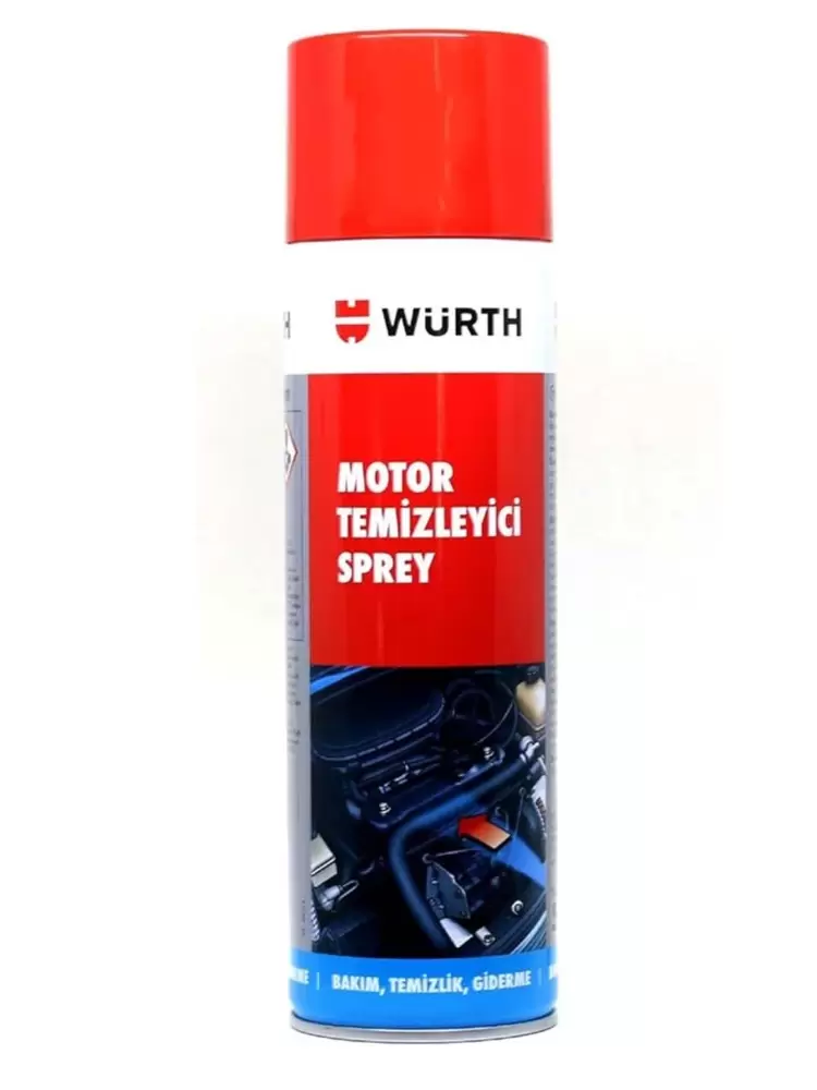 Würth - Motor Temizleyici Sprey - 500 ml - Susuz motor temizliği