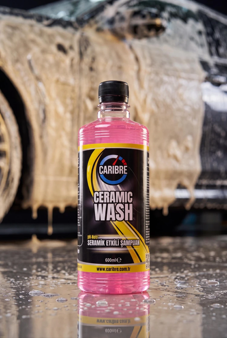 CARİBRE - pH Nötr Seramik Etkili Şampuan - 600 ml - Araç yıkama