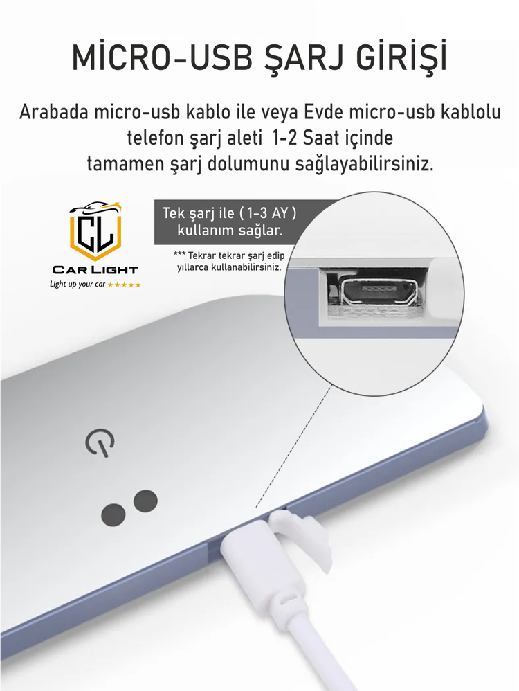 TOGG RGB & ANİMASYONLU IŞIKLI KAPI EŞİĞİ ( 2 ADET )