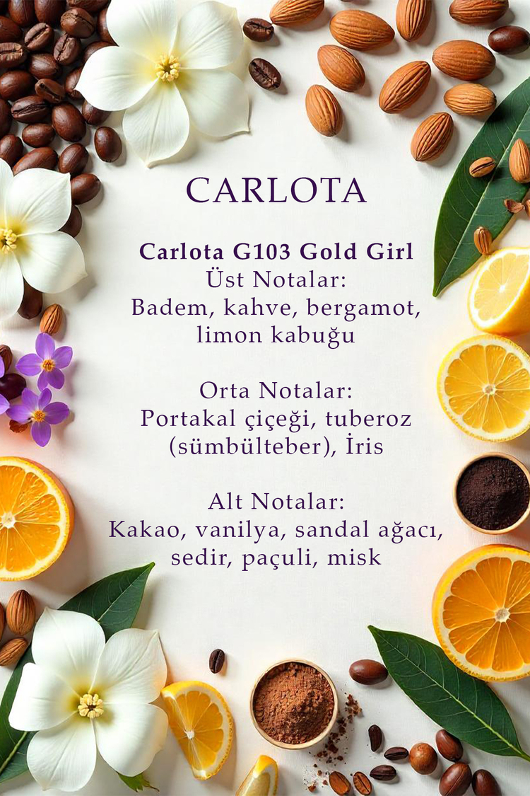 Carlota Gold Girl Kadın Parfüm 50 ML