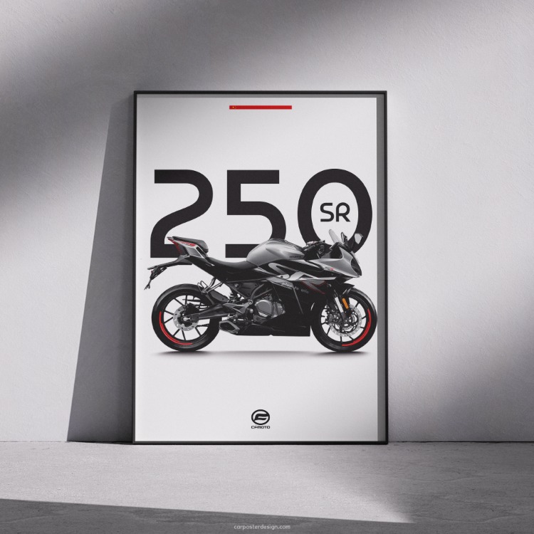 CF Moto 250SR Poster