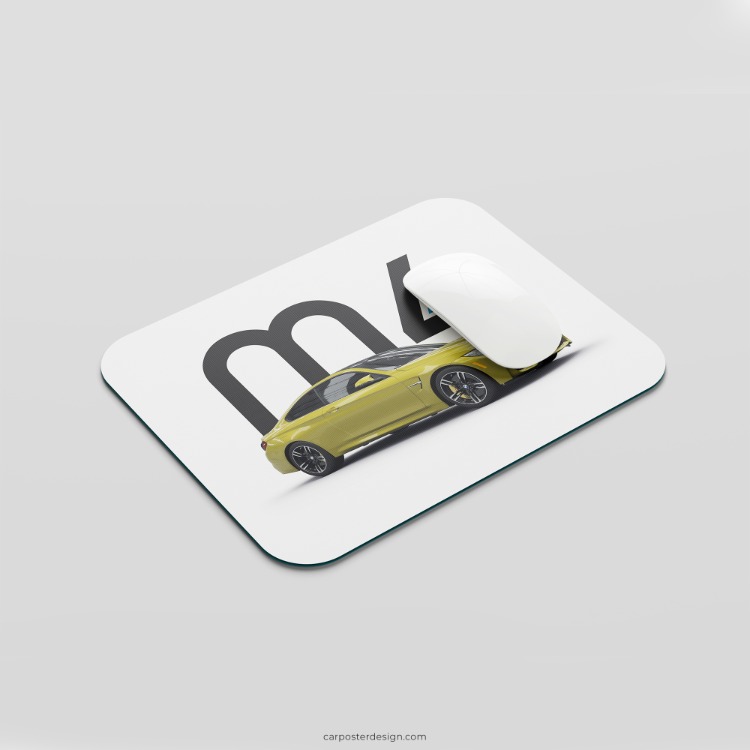 BMW M4 Coupe Mouse Pad
