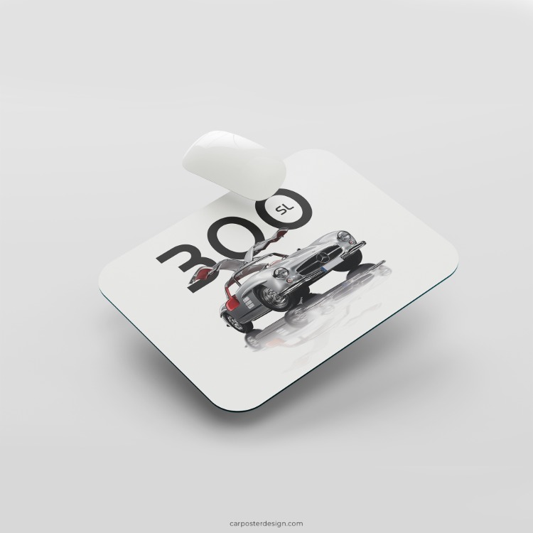Mercedes Benz 300SL Gullwing Mouse Pad