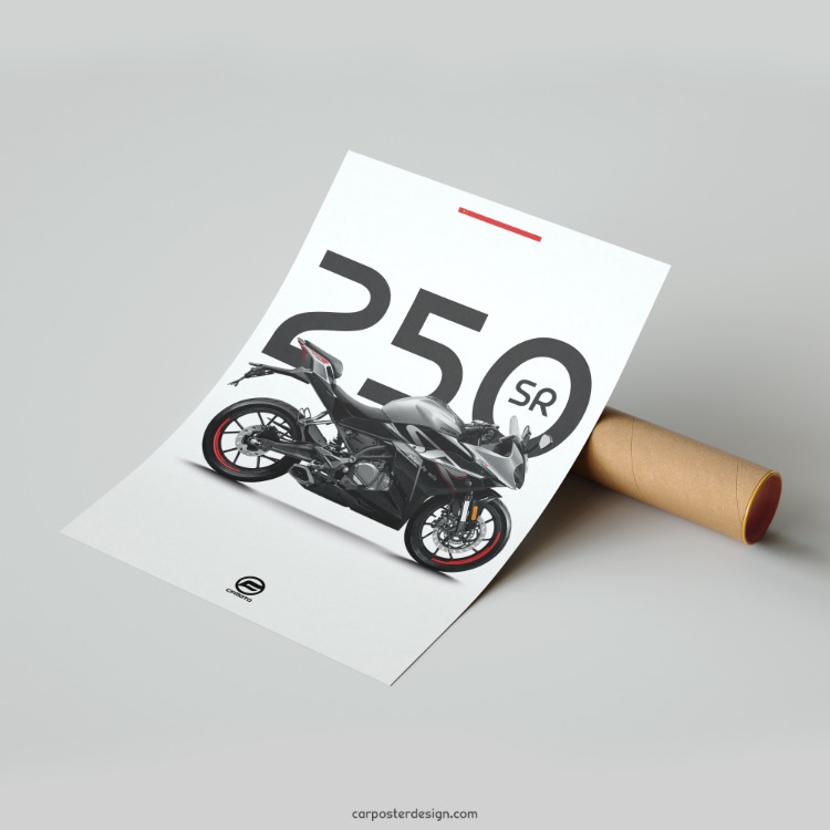 CF Moto 250SR Poster