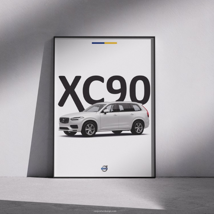 Volvo XC90 Duvar Posteri