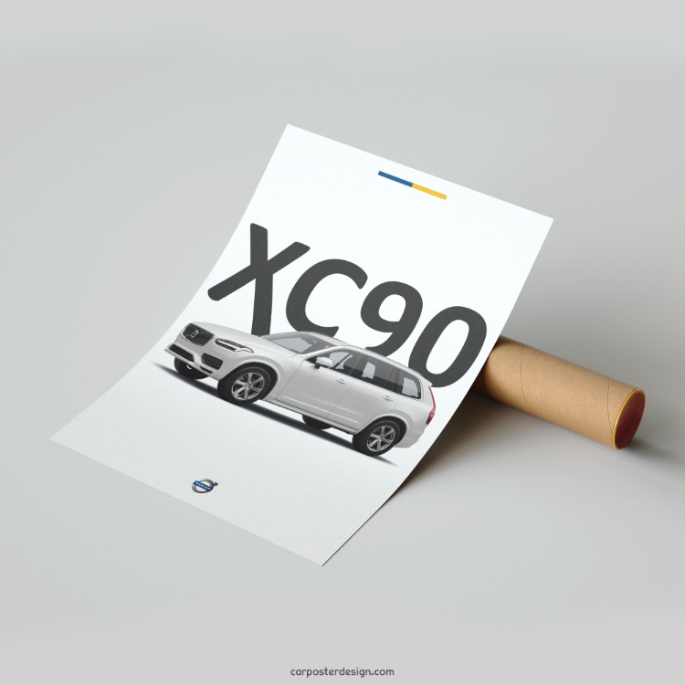 Volvo XC90 Duvar Posteri