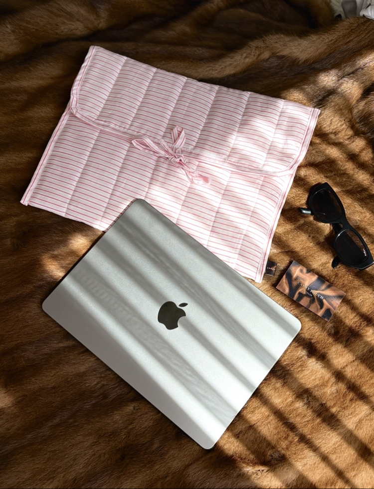 Blush Pinstripe