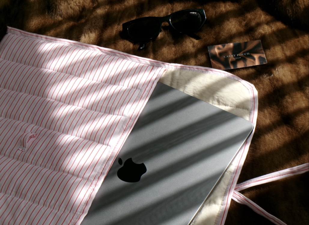 Blush Pinstripe