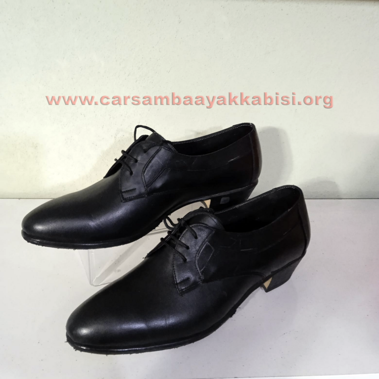 Sivri Burun 3 Bağlı Yumurta Topuk Çarşamba Ayakkabısı