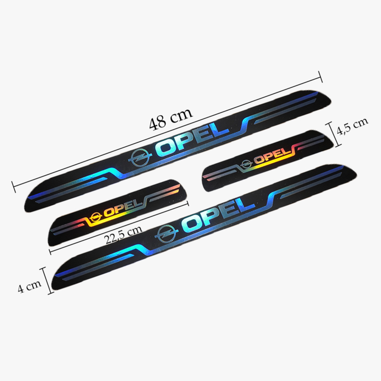 Opel Aynalı Kapı Eşiği (4 Adet)