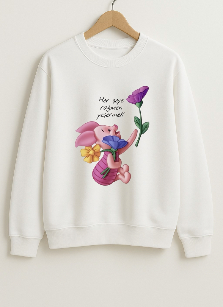Her Şeye Rağmen Yeşermek – Oversize Sweatshirt