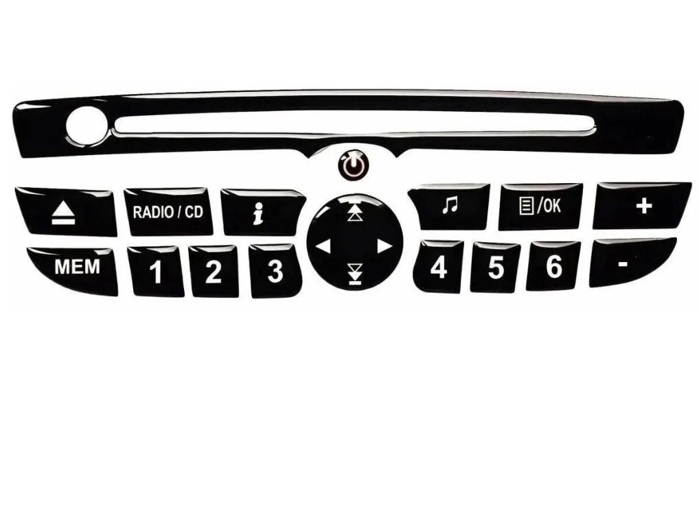 Renault Fluence Megane 3 Teyp Tuş Takımı
