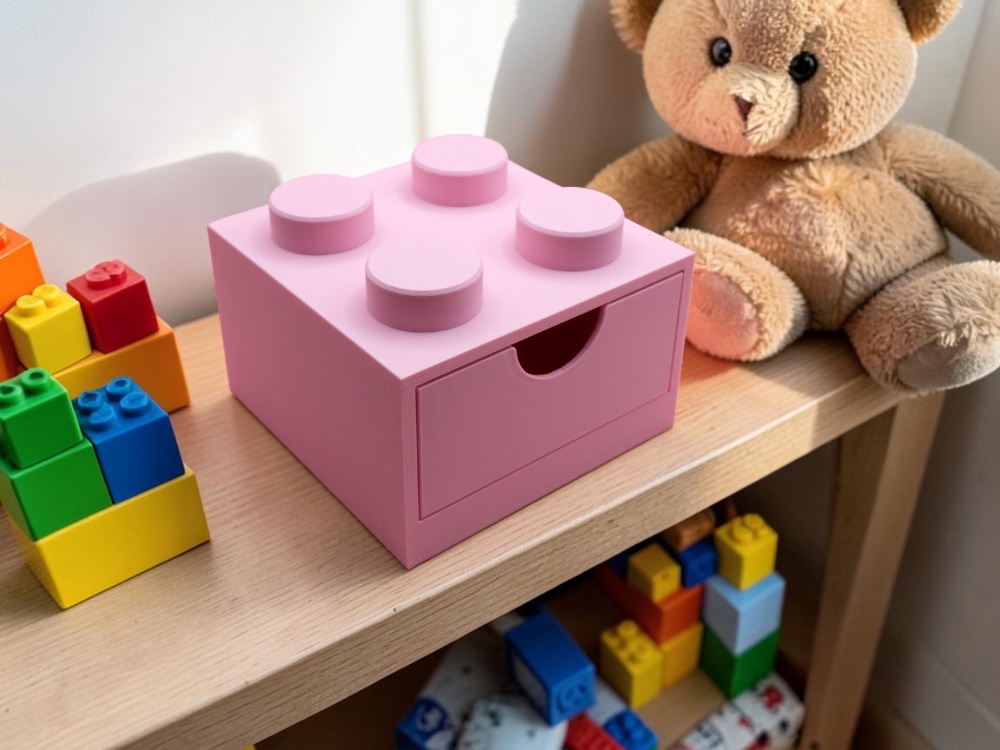 Brick Saklama Kutusu 2x2