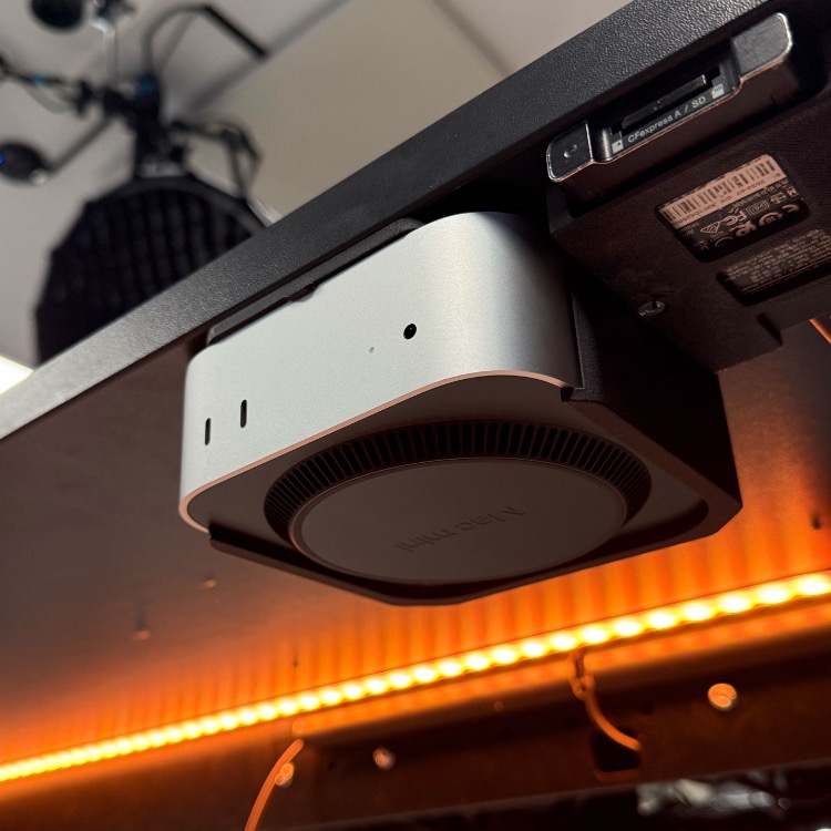 Mac Mini M4 Masa Altı Montaj Aparatı