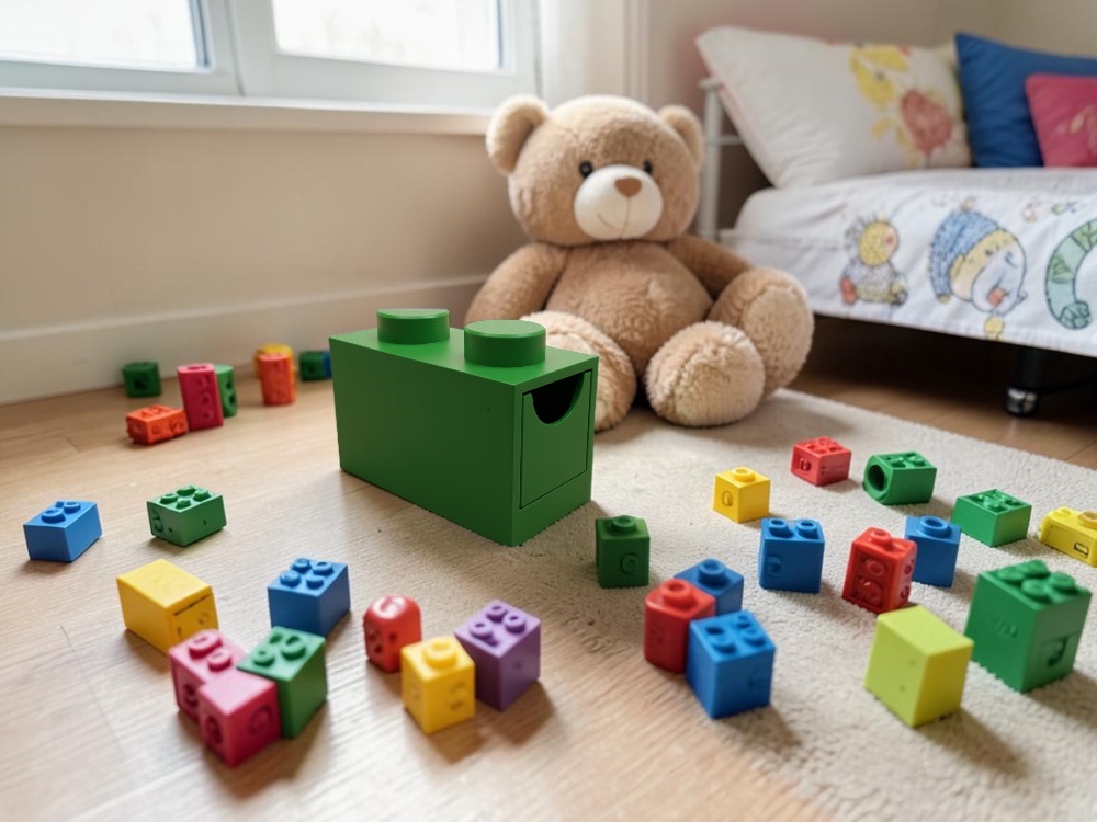 Brick Saklama Kutusu 1x2