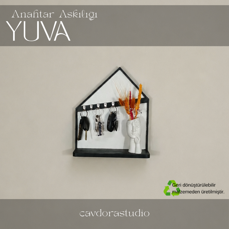 Anahtar Askılığı - Model: YUVA
