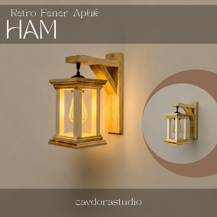 Retro Fener Aplik - Model: HAM