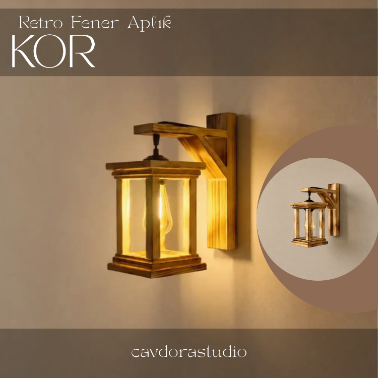 Retro Fener Aplik - Model: KOR