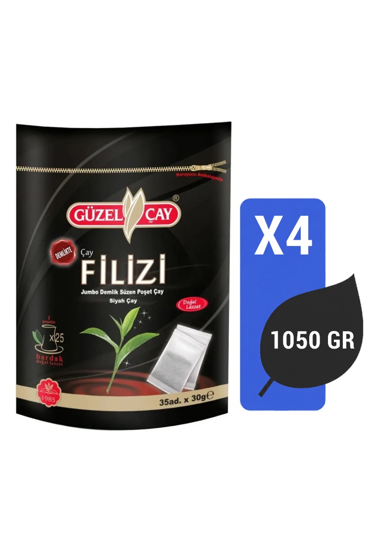 Güzel Çay Filiz 30 Gr 35 Adet 1050 Gr X 4 Adet