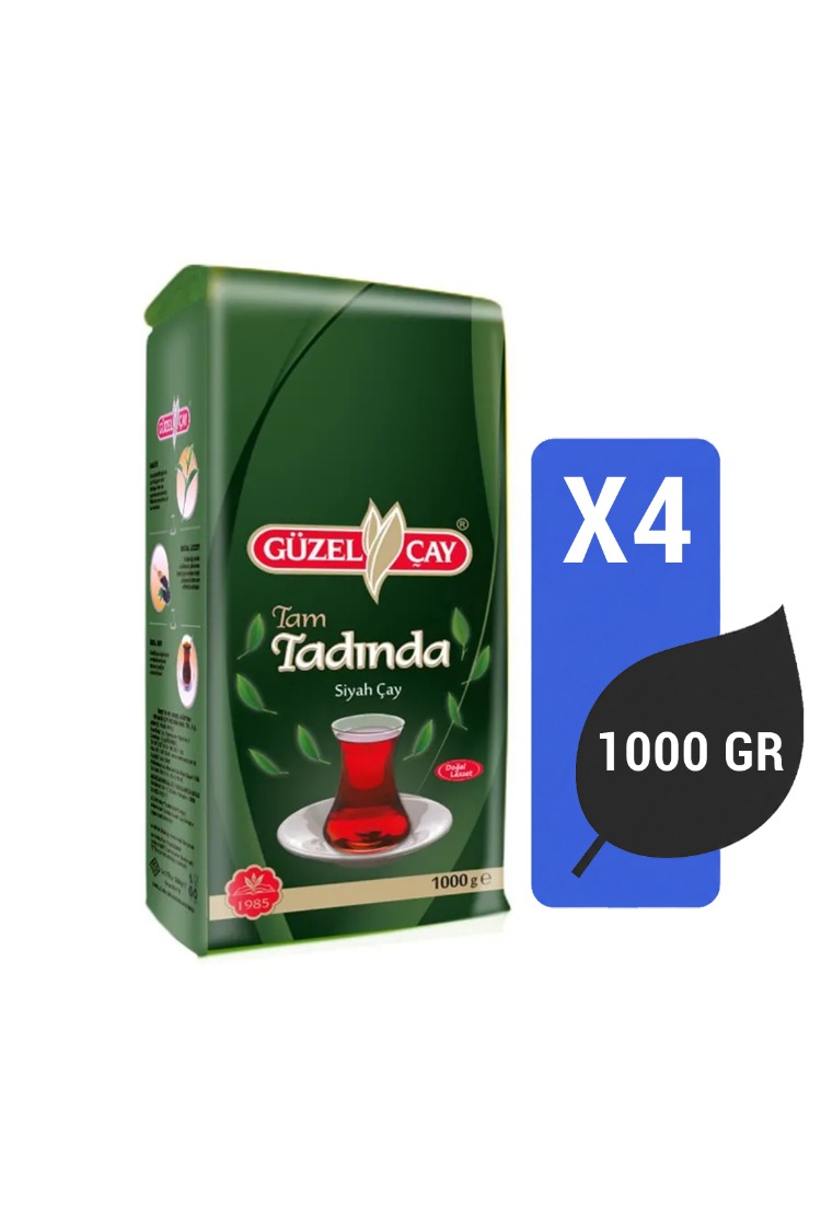 Güzel Çay Tam Tadında 1000 Gr X 4 Adet