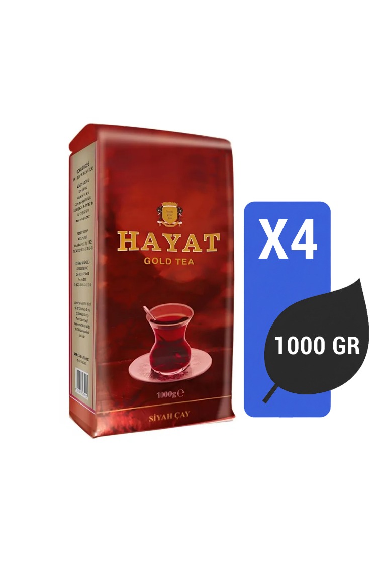Güzel Çay Hayat Gold Tea 1000 Gr X 4 Adet