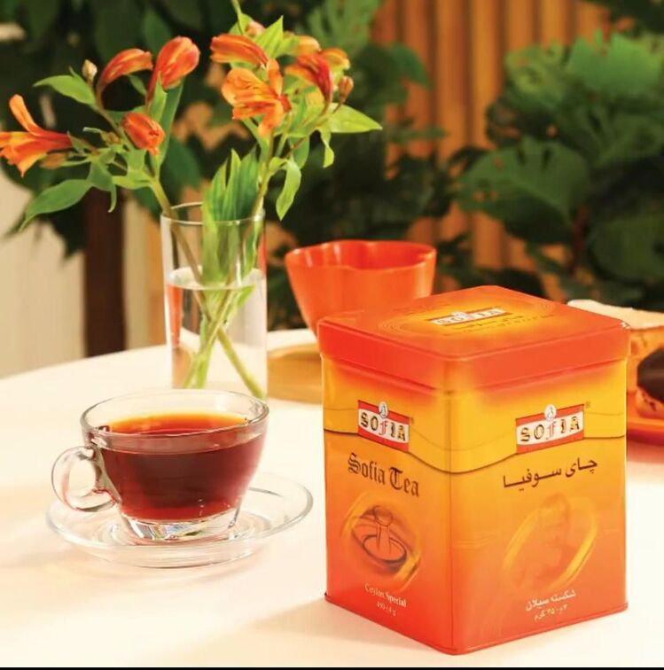 Sofia Tea 450gr Seylan Teneke Kutu Çay 1. Kalite Siyah Çay