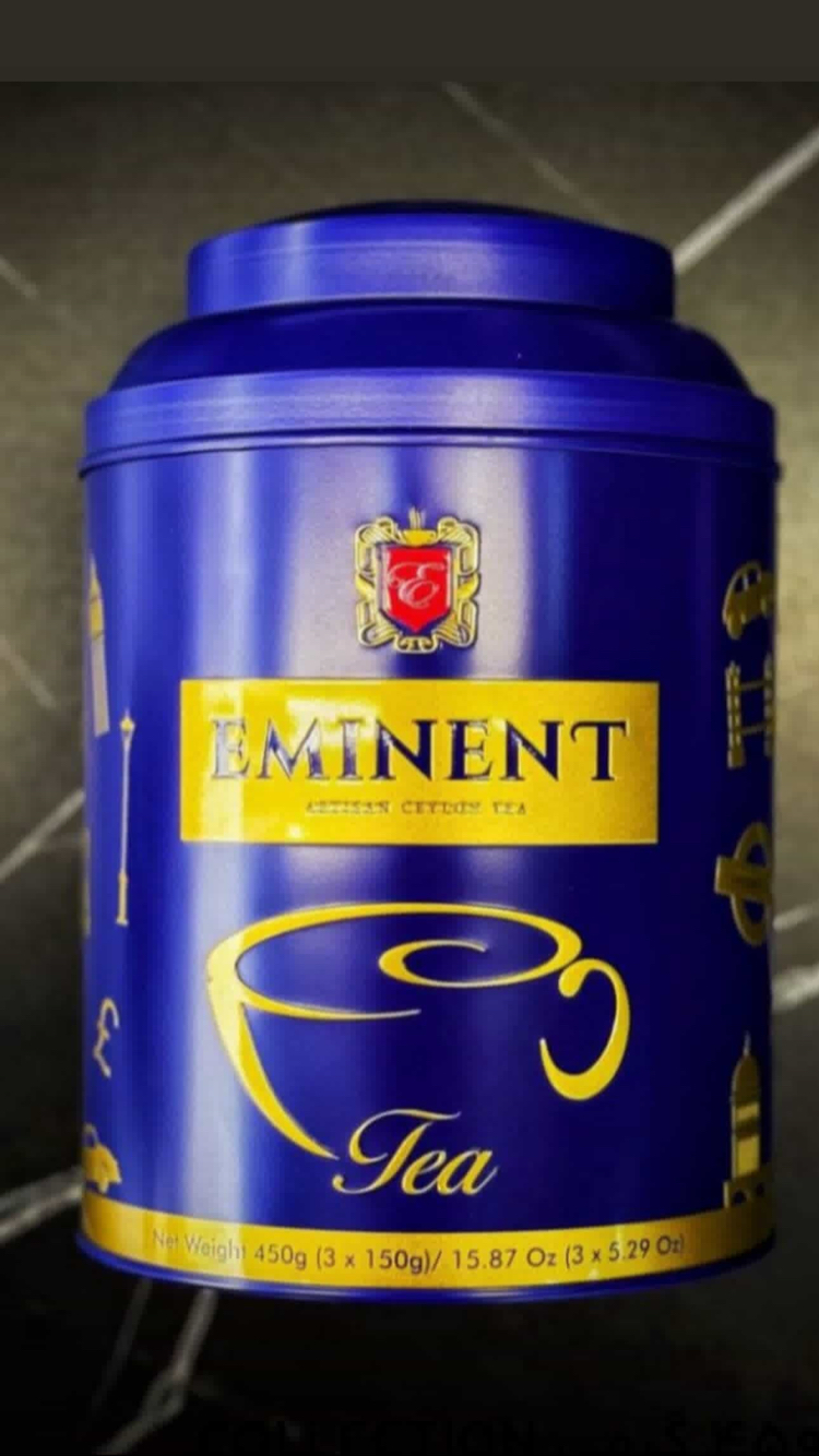 EMINENT Özel Seri Sri Lanka Çayı – Teneke Kutu (450 gr)