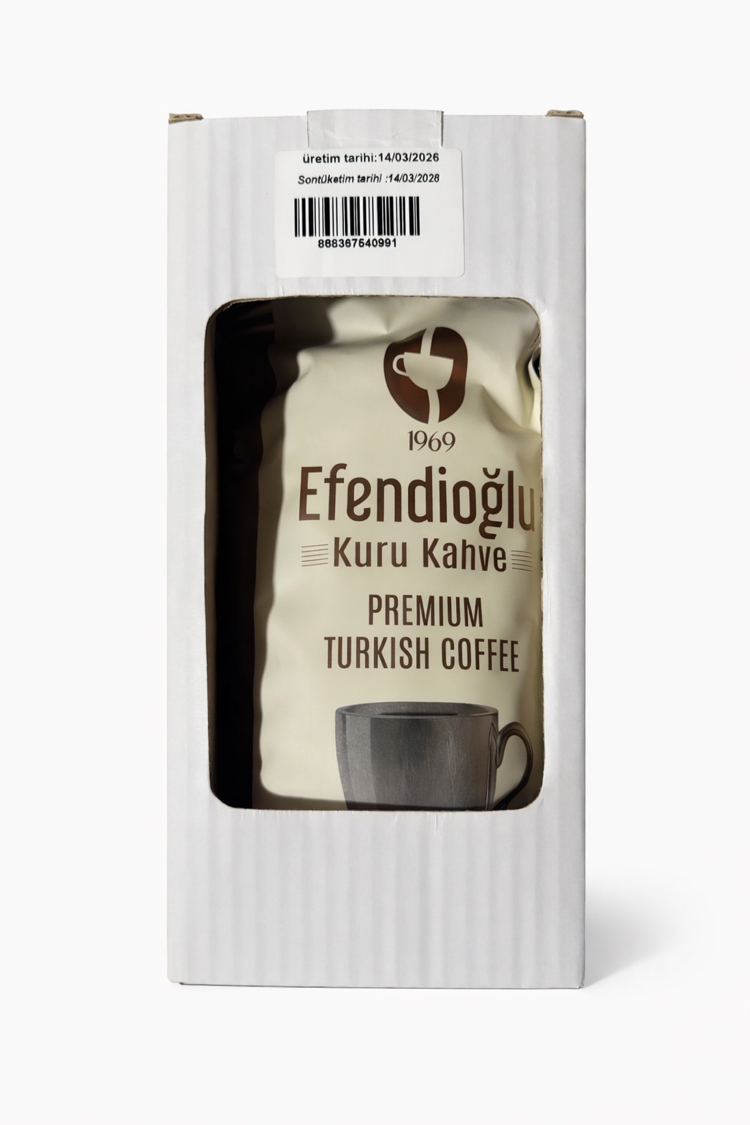 Efendioğlu Premium Türk Kahvesi 500 gr – Yoğun Aromalı Geleneksel Lezzet