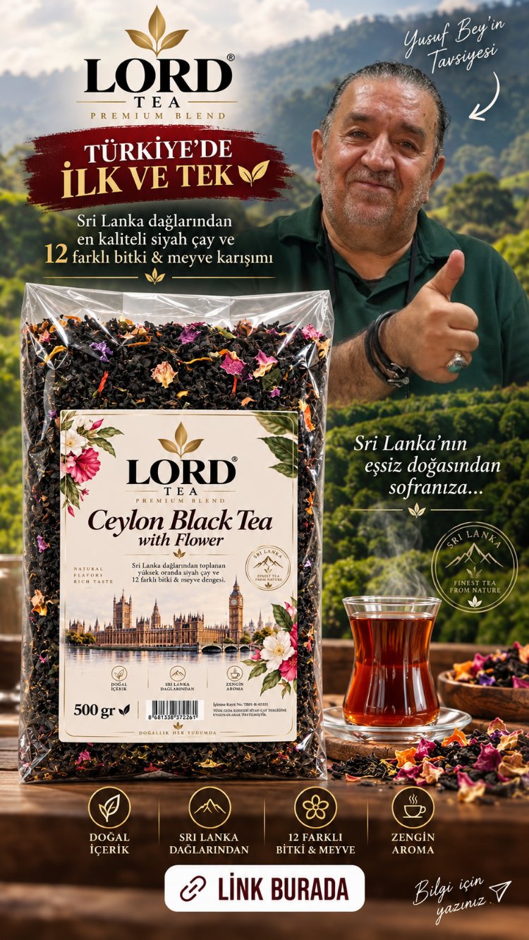 Lord Flower 500 gr – Ceylon Tea with Flower | 12 Bitki & Meyve Karışımı