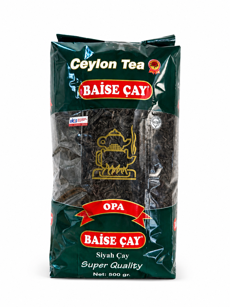 BAİSE ÇAY OPA Ceylon Tea 500 gr – Yoğun Lezzet Premium Seylan Siyah Çay