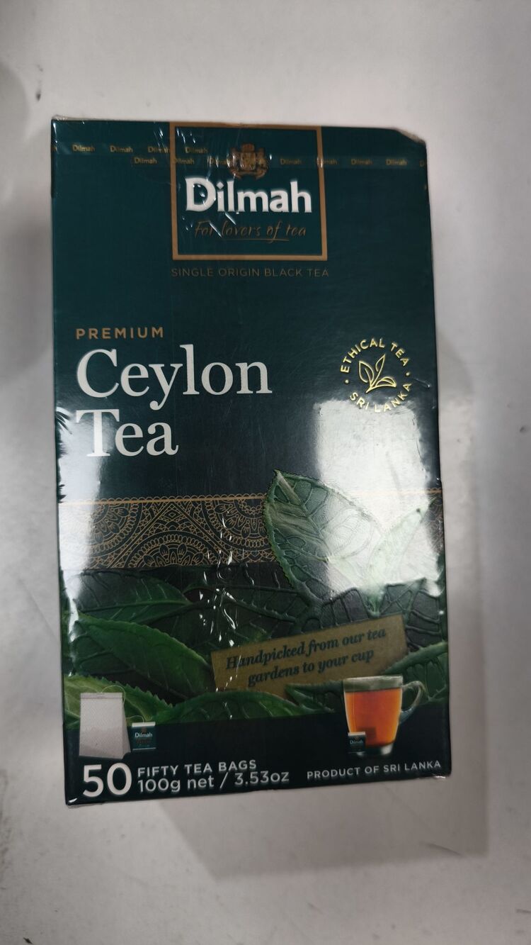 Dilmah Premium Seylan Çayı – 50’li Poşet Çay (100g)