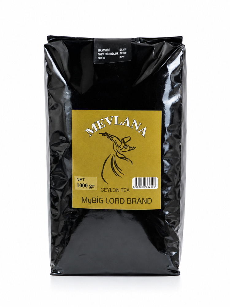 Mevlana Ceylon Tea 1000 Gr – Yoğun Aromalı Kaliteli Dökme Siyah Çay