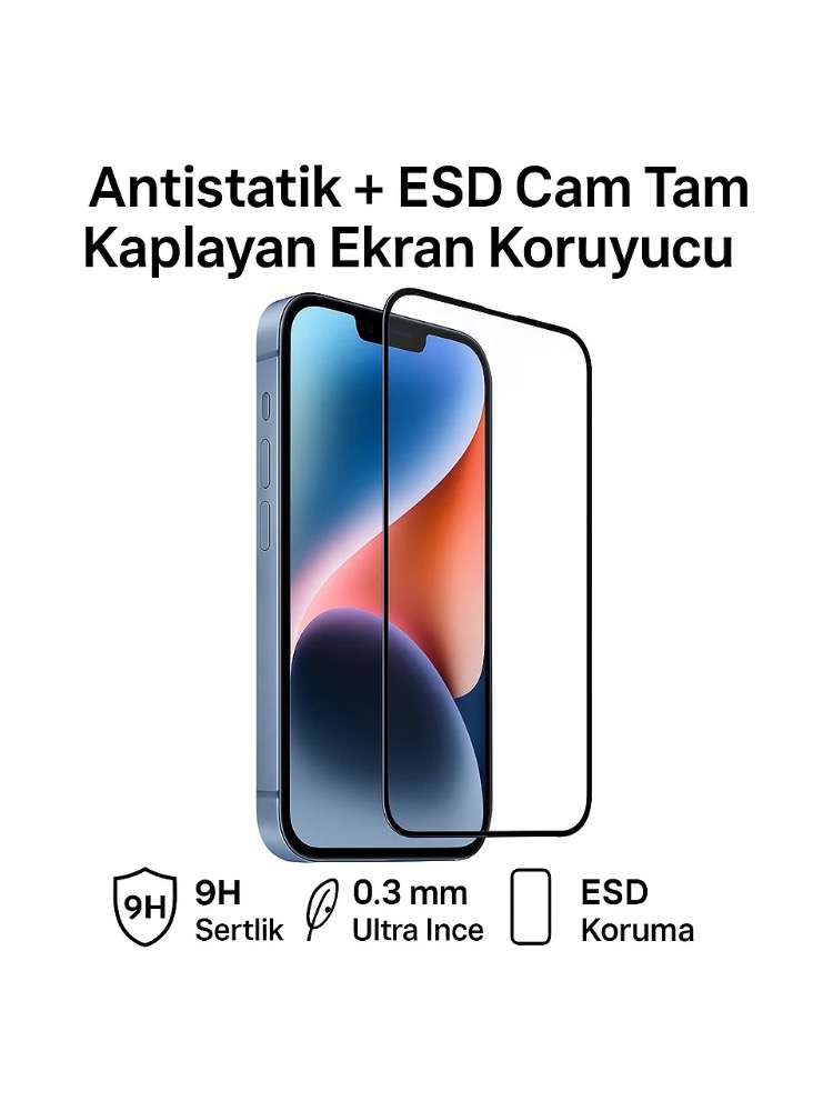 Sam S25FE – Samsung Antistatik Cam Tam Kaplayan Ekran Koruyucu