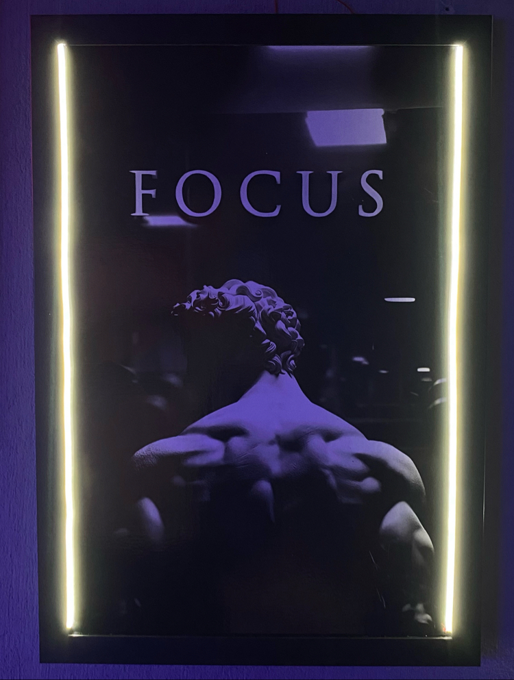 GYM NEON TABLO ⚜️