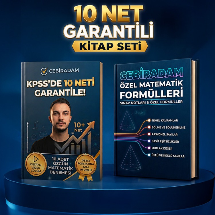 Cebiradam Video Çözümlü 10'lu Deneme Seti + Özel Sınav Notları