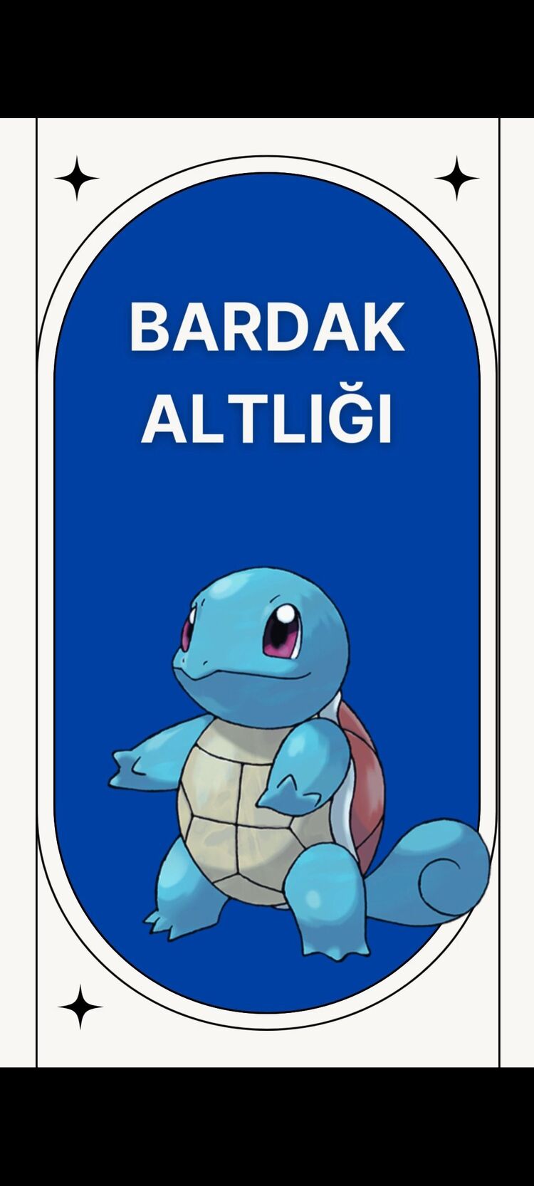 Squirtle Bardak Altlığı 