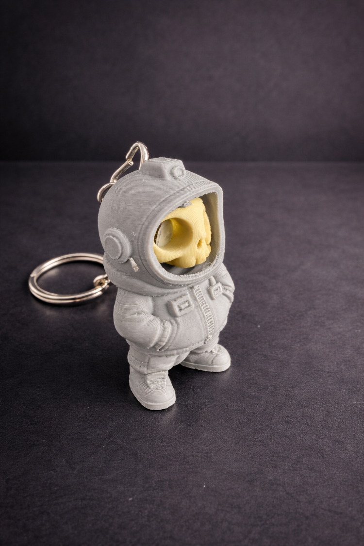 Astronot Kuru Kafa Anahtarlık