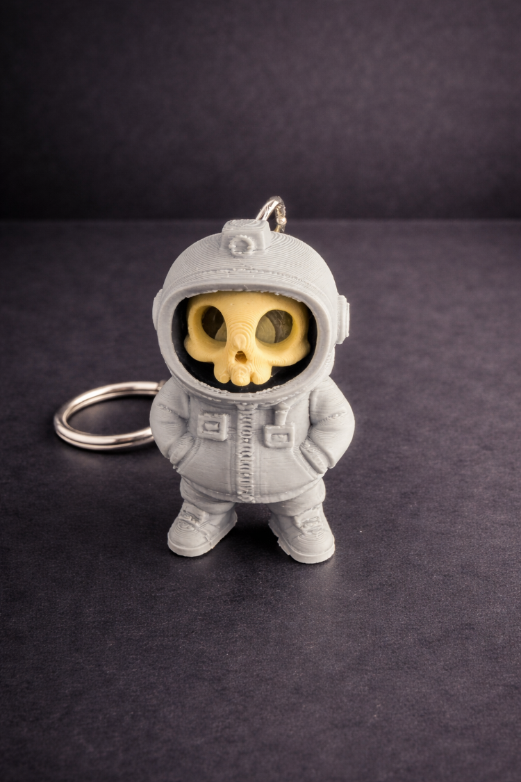 Astronot Kuru Kafa Anahtarlık