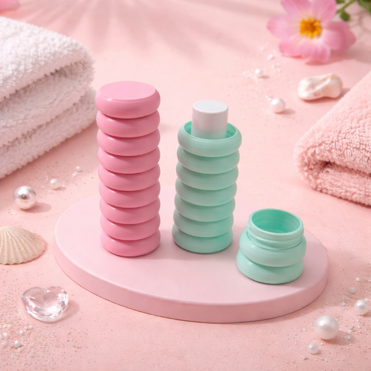 Pastel Spiral Lip Balm Kılıfı