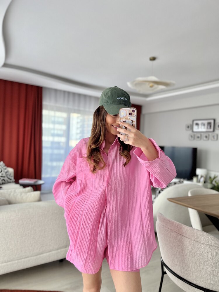 Quzu Pembe Alt-Üst Takım