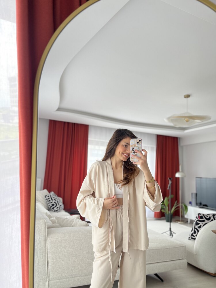 Premium Taş Rengi Takım 