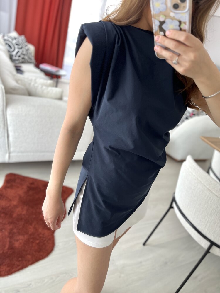 Drape Detaylı Bluz