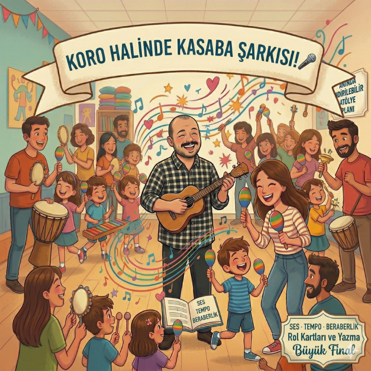 Ritimle Bağ Kurmak: Okul Öncesi ve İlkokul Ebeveyn-Çocuk Drama Atölyesi