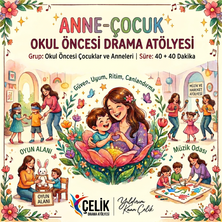 Annemin Sihirli Bahçesi | Anne-Çocuk Okul Öncesi Yaratıcı Drama Atölyesi Planı