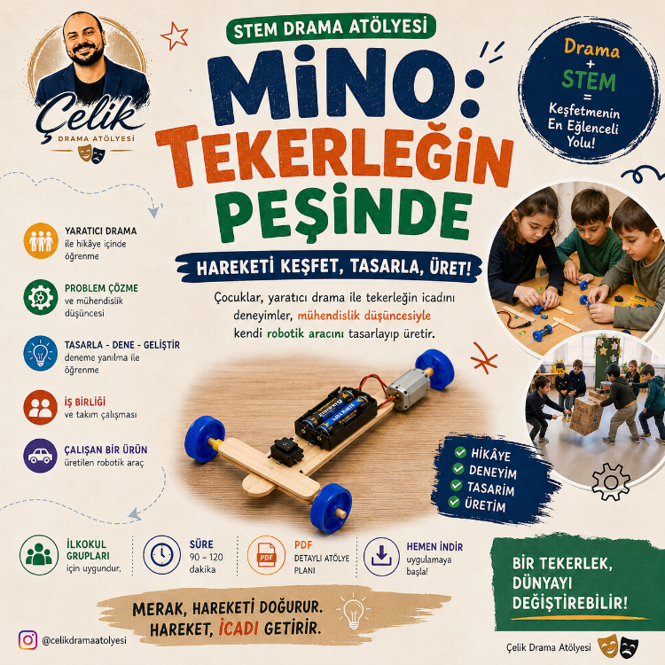Mino: Tekerleğin Peşind/STEM Drama Atölyesi