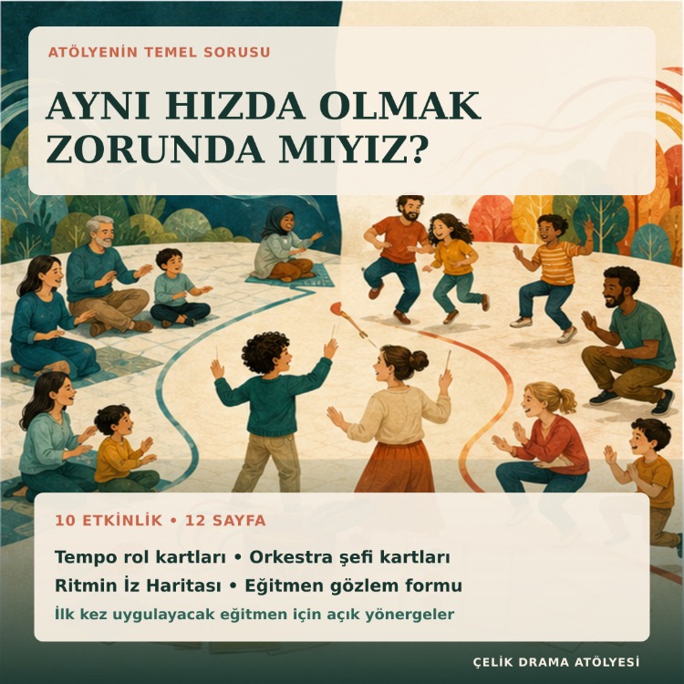 Ritimle Bağ Kurmak: Okul Öncesi ve İlkokul Ebeveyn-Çocuk Drama Atölyesi