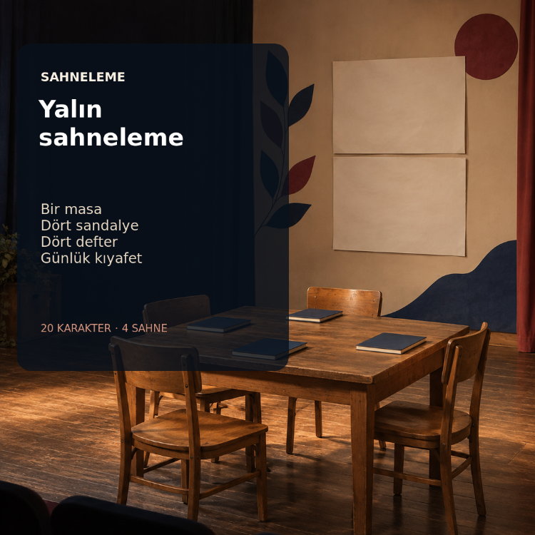 Çemberden Sahneye-Kayıp Eşyalar Bürosu | 3 ve 4. Sınıf Yaratıcı Drama ve Kısa Oyun Seti